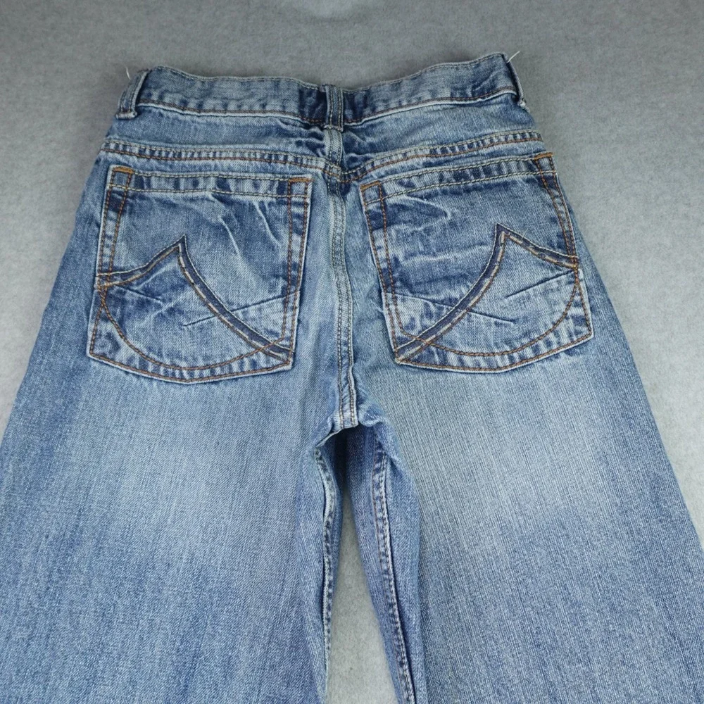 Wrangler 20X Jeans Boys 16 Slim Blue Western Straight Denim Casual